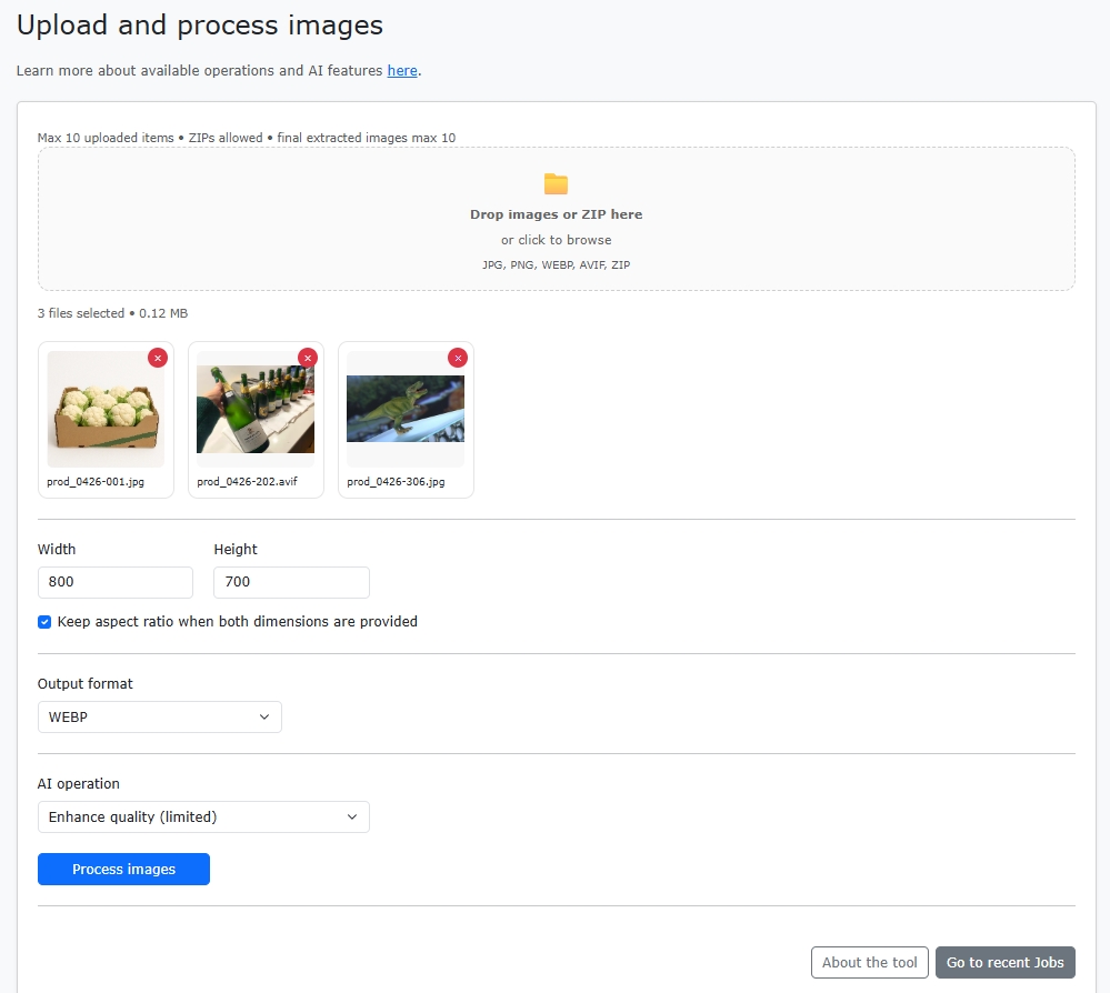 ImagesProcessingTool